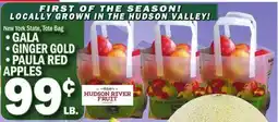 C Town GALA, GINGER GOLD, PAULA RED APPLES offer