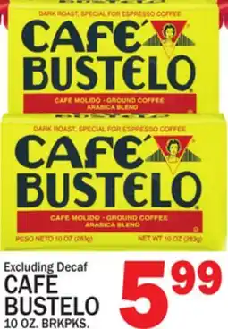 C Town CAFE BUSTELO offer