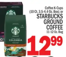 C Town STARBUCKS GROUND COFFEE offer