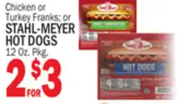 C Town STAHL-MEYER HOT DOGS offer