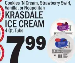 C Town KRASDALE ICE CREAM offer