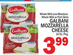 C Town GALBANI MOZZARELLA CHEESE offer