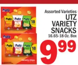 C Town UTZ VARIETY SNACKS offer