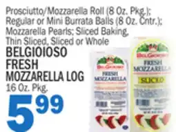 C Town BELGIOIOSO FRESH MOZZARELLA LOG offer