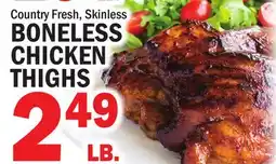 C Town BONELESS CHICKEN THIGHS offer