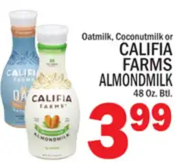 C Town Califia Farms Almondmilk offer