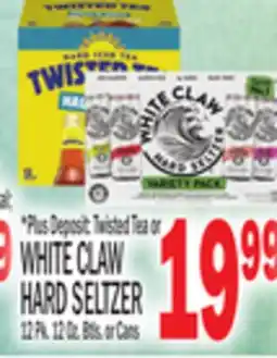 C Town WHITE CLAW HARD SELTZER offer