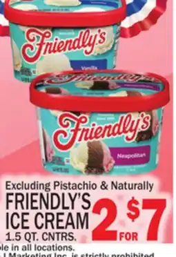 C Town FRIENDLY'S ICE CREAM offer