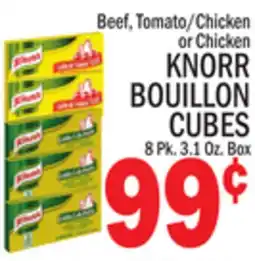 C Town KNORR BOUILLON CUBES offer
