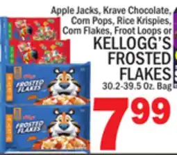 C Town KELLOGG'S FROSTED FLAKES offer