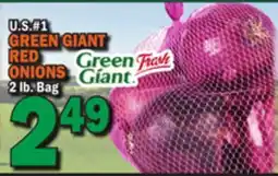 C Town GREEN GIANT RED ONIONS offer