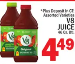 C Town V8 JUICE offer
