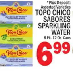 C Town TOPO CHICO SABORES SPARKLING WATER offer