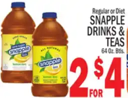 C Town SNAPPLE DRINKS & TEAS offer