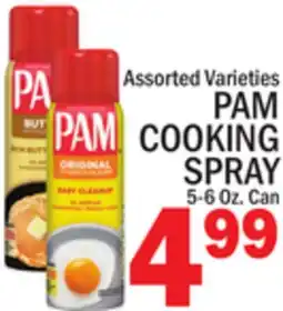 C Town PAM COOKING SPRAY offer