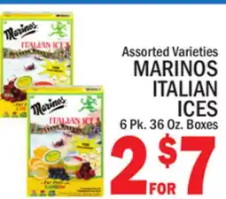 C Town MARINOS ITALIAN ICES offer