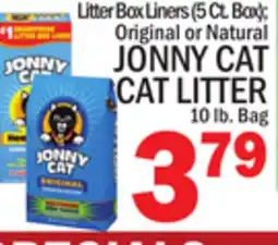 C Town JONNY CAT CAT LITTER offer