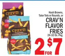 C Town CRAV'N FLAVOR FRIES offer
