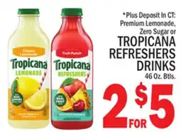 C Town TROPICANA REFRESHERS DRINKS offer