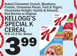 C Town KELLOGG'S SPECIAL K CEREAL offer