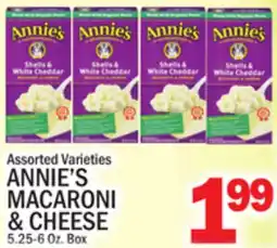 C Town ANNIE'S MACARONI & CHEESE offer