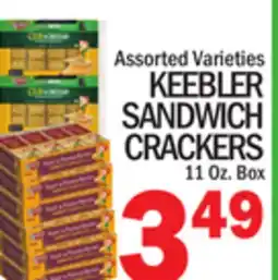 C Town KEEBLER SANDWICH CRACKERS offer