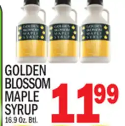 C Town GOLDEN BLOSSOM MAPLE SYRUP offer