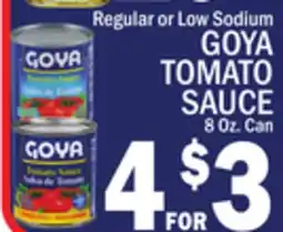 C Town GOYA TOMATO SAUCE offer
