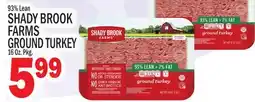 C Town SHADY BROOK FARMS GROUND TURKEY offer