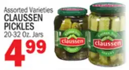 C Town CLAUSSEN PICKLES offer