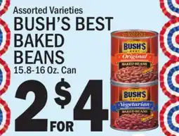C Town BUSH'S BEST BAKED BEANS offer