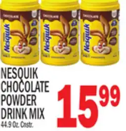 C Town NESQUIK CHOCOLATE POWDER DRINK MIX offer
