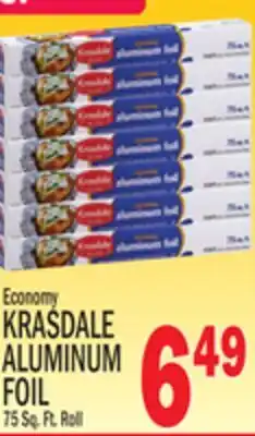 C Town KRASDALE ALUMINUM FOIL offer