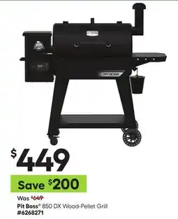 Lowe's 850 DX Wood-Pellet Grill offer