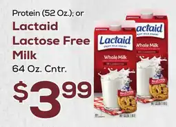 DeCicco & Sons Lactaid Lactose Free Milk, 64 Oz. Cntr offer
