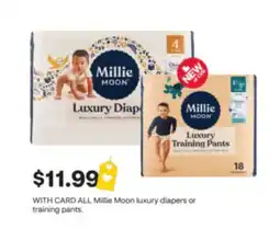 CVS ALL Millie Moon luxury diapers or training pants offer