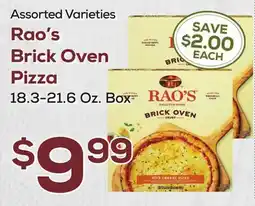 DeCicco & Sons Rao's Brick Oven Pizza offer