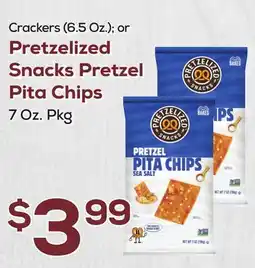 DeCicco & Sons Pretzelized Snacks Pretzel Pita Chips 7 Oz. Pkg offer