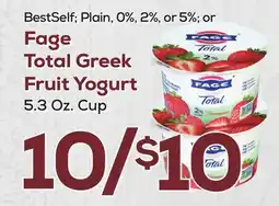 DeCicco & Sons Fage Total Greek Fruit Yogurt offer
