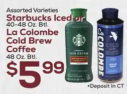 DeCicco & Sons Starbucks Iced, 40-48 Oz. Btl offer
