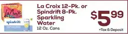 DeCicco & Sons La Croix 12-Pk. or Spindrift 8-Pk. Sparkling Water offer