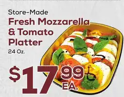 DeCicco & Sons Store-Made Fresh Mozzarella & Tomato Platter offer