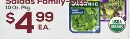 DeCicco & Sons Earthbound Farm Organic Salads Family Size offer