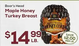 DeCicco & Sons Boar's Head Maple Honey Turkey Breast offer