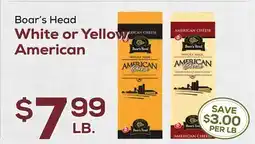 DeCicco & Sons Boar's Head White or Yellow American offer