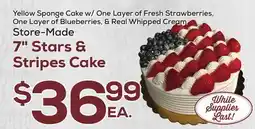 DeCicco & Sons 7 Stars & Stripes Cake offer