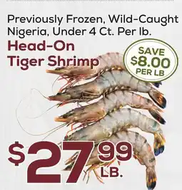 DeCicco & Sons Head-On Tiger Shrimp offer