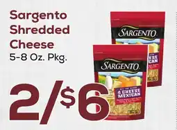 DeCicco & Sons Sargento Shredded Cheese offer