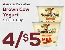 DeCicco & Sons Brown Cow Yogurt offer