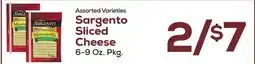 DeCicco & Sons Sargento Sliced Cheese offer